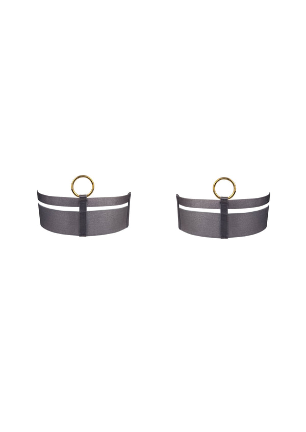 Signature Wide Strap Garters (Pair)